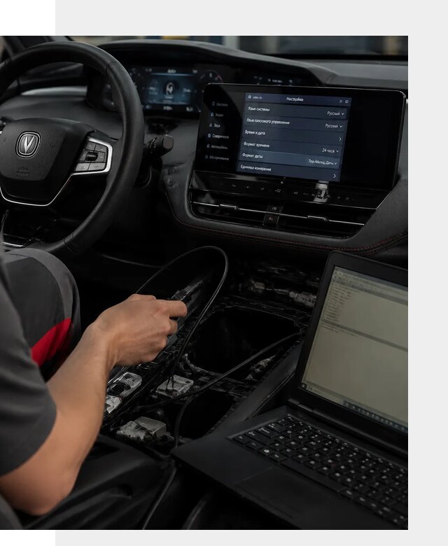 Русификация автомобиля Changan UNI-K под ключ в Кумертау