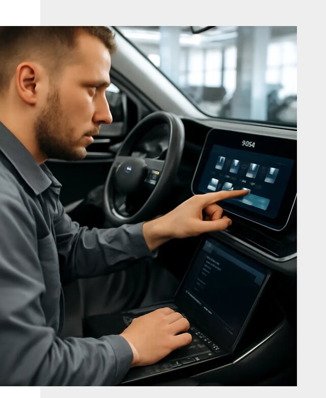 Установка приложений и сервисов Jetour в автомобиле в Кумертау