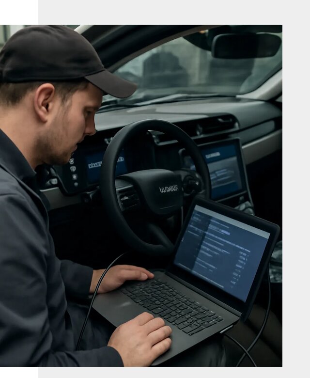 Профессиональная русификация автомобилей Lynk Co в Кумертау