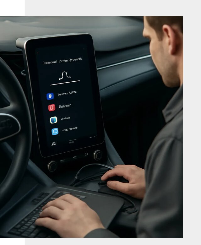 Установка приложений Lynk Co на автомобиль в Кумертау