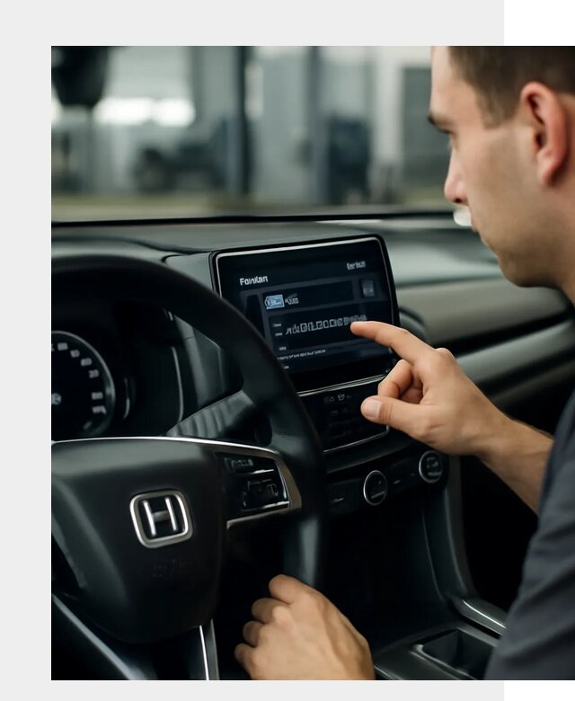 Русификация панели приборов Honda в Кумертау по цене 5105 ФастМобиль-Кра